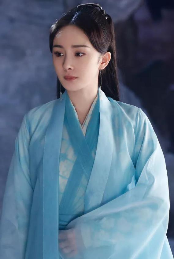 古装剧中穿蓝衣的女子赵丽颖杨幂李沁杨颖唐艺昕谁是最美的