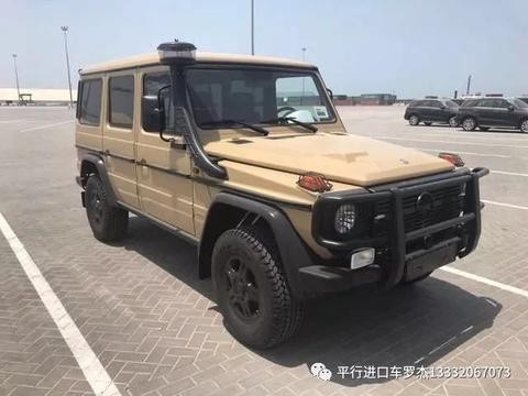 机械式的结构永远是最可靠的2017款奔驰G300军用版越野底盘