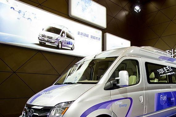 上汽大众燃料电池车FCV80 广州车展革新上市