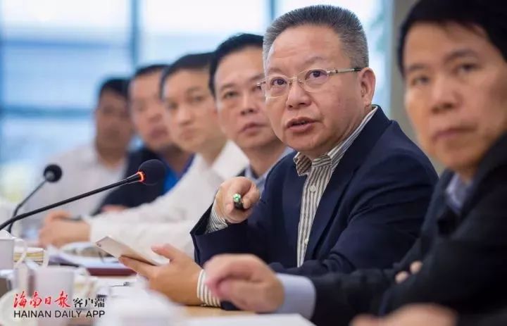 阿凡题“互联网+教育”代表企业于8日接受海南省省长沈晓明考察