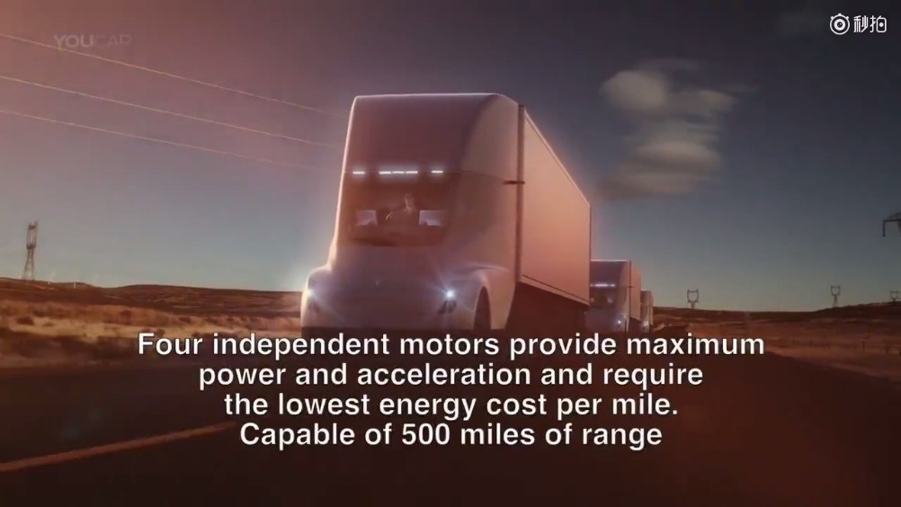 【迄今为止最快的量产重卡 特斯拉Semi正式发布】北京时间11月17日...