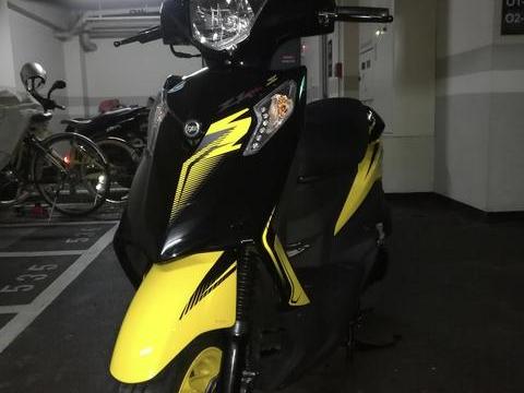 三阳Z1 ATTILA S小踏板摩托车简单开箱体验