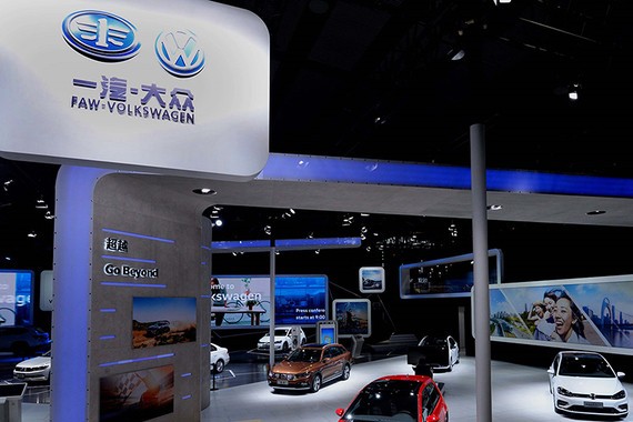 高尔夫是重点 一汽-大众亮相广州车展