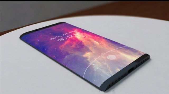 三星S9概念图首曝很惊艳,网友:屏幕指纹解锁比