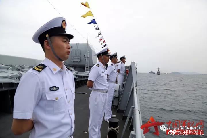 郑州舰圆满完成东盟成立50周年国际舰队检阅活动
