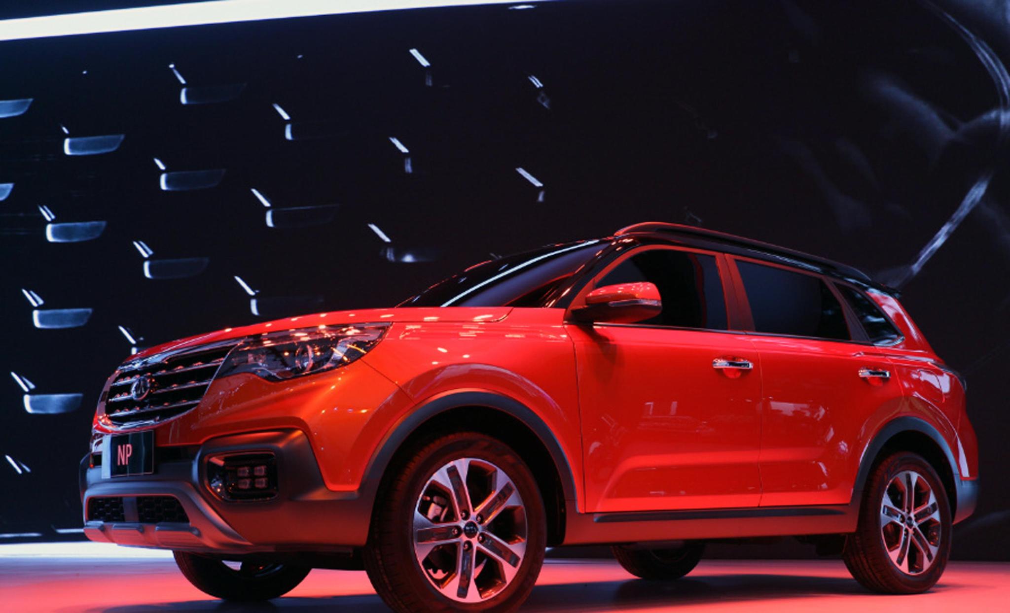 东风悦达起亚 NP 首发亮相,2017广州车展实拍