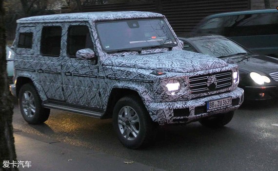 2018款奔驰G级谍照再曝光 整体造型方正