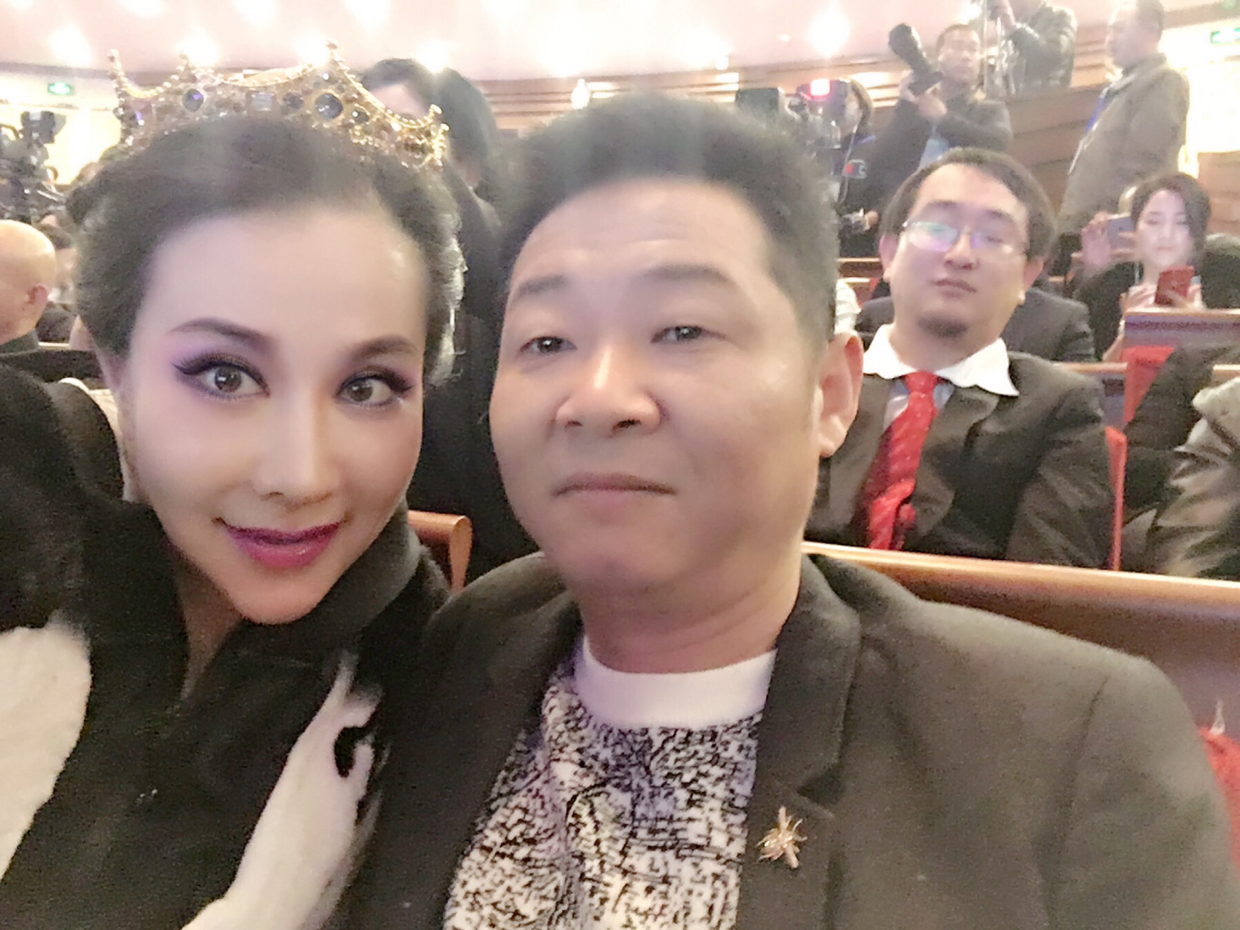 侯耀华女徒弟混血演员安娜金应邀出席银川互联网电影节