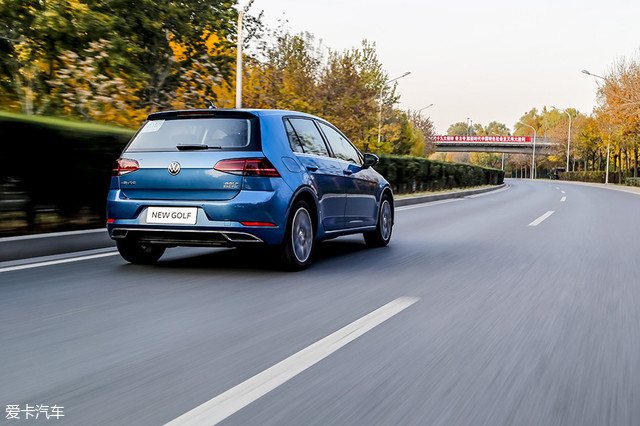 一直很努力的优等生 测试2018款高尔夫