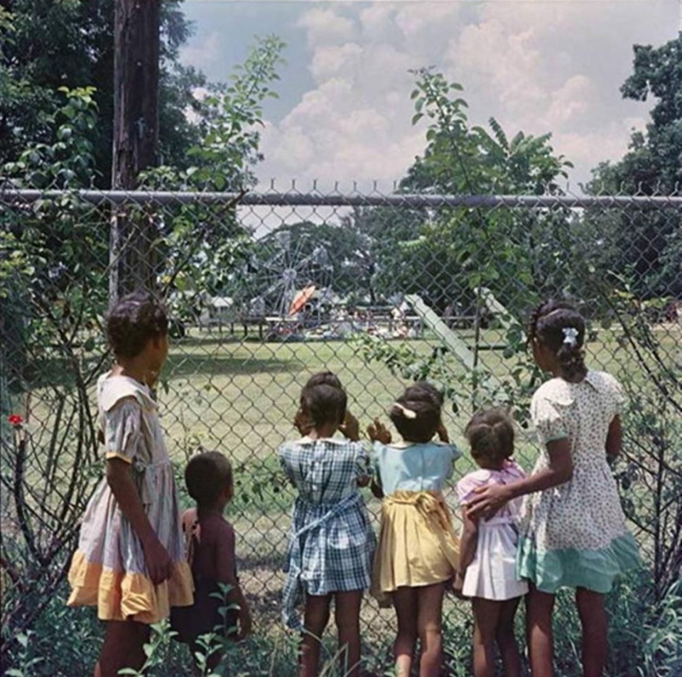 1960年代美国黑人罕见照片,当时许多白人不愿