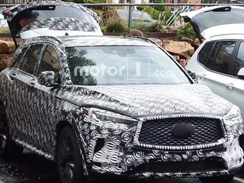 内饰更年轻/年内发布 全新QX50路试谍照