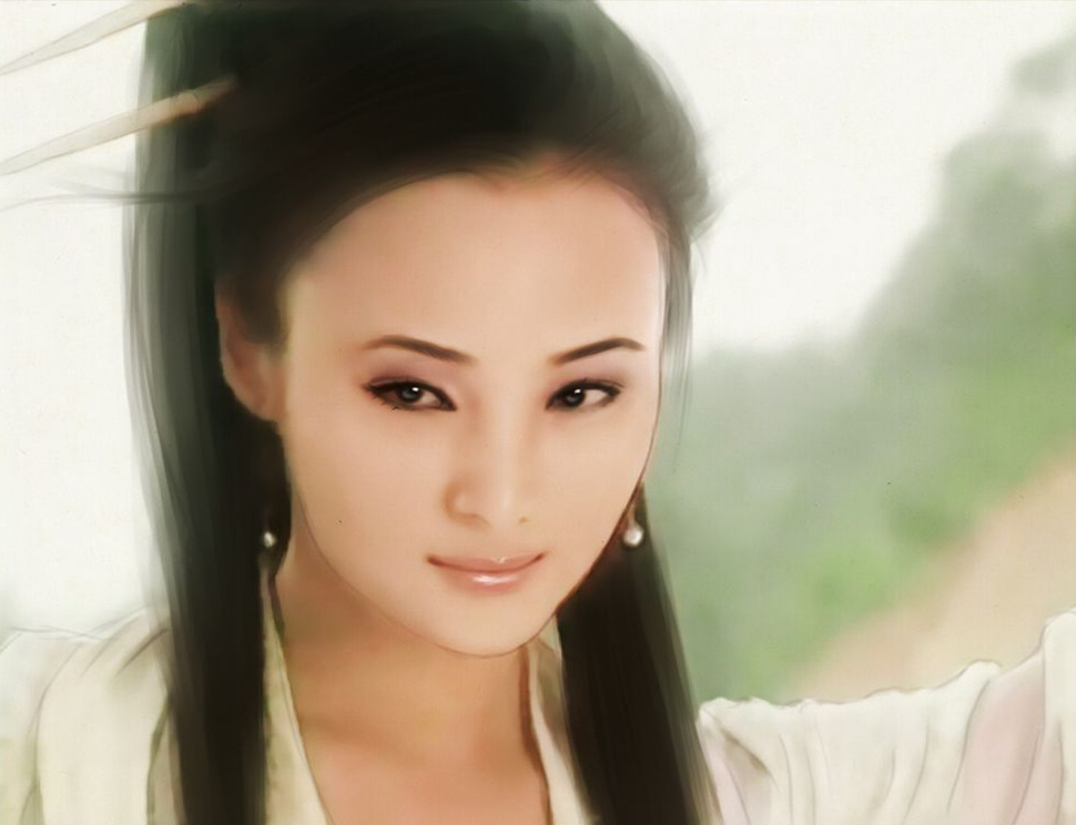 不得不承认蒋勤勤年轻时确实是个倾国倾城的大美人儿.