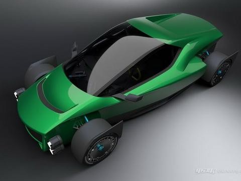 售100万美元 世界上第一辆具有越野能力的电动跑车