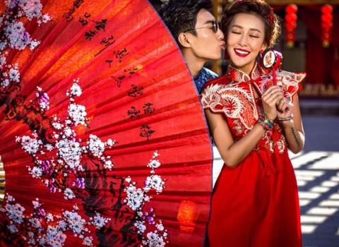 龙凤婚纱摄影_唐代龙凤呈祥式婚纱(3)