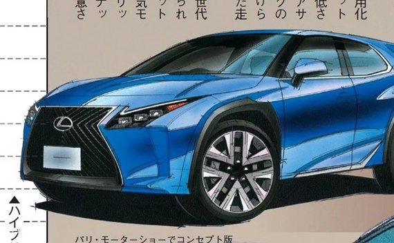 雷克萨斯UX将明年上半年首发 出自TNGA