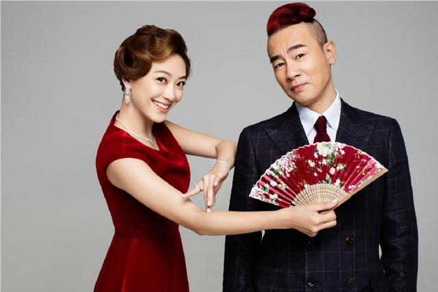 陈小春婚纱照图片