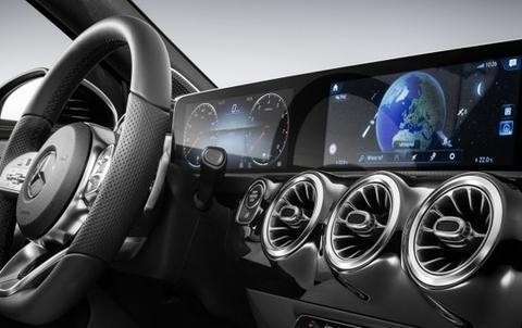 新一代奔驰A-Class 内饰照正式公布