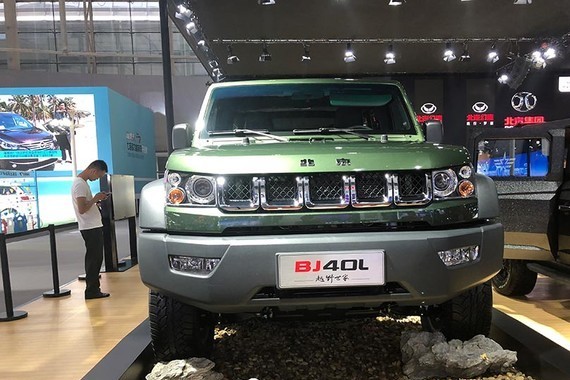 北京BJ40L柴油版今日将上市 外观硬派