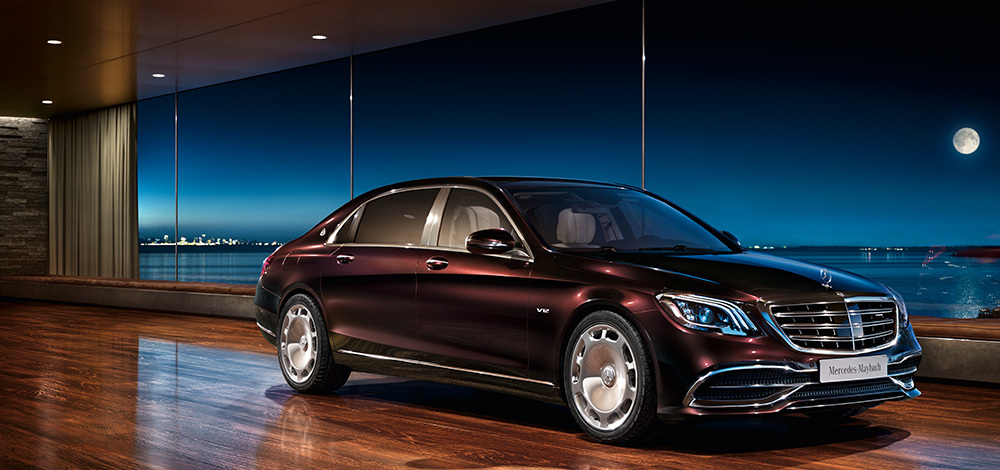 2018迈巴赫s450奔驰4s店实车照片迈巴赫s560 s680上市