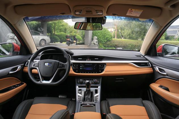 广州车展实拍吉利全新SUV，外观犀利无比，卖10万全面竞争合资车