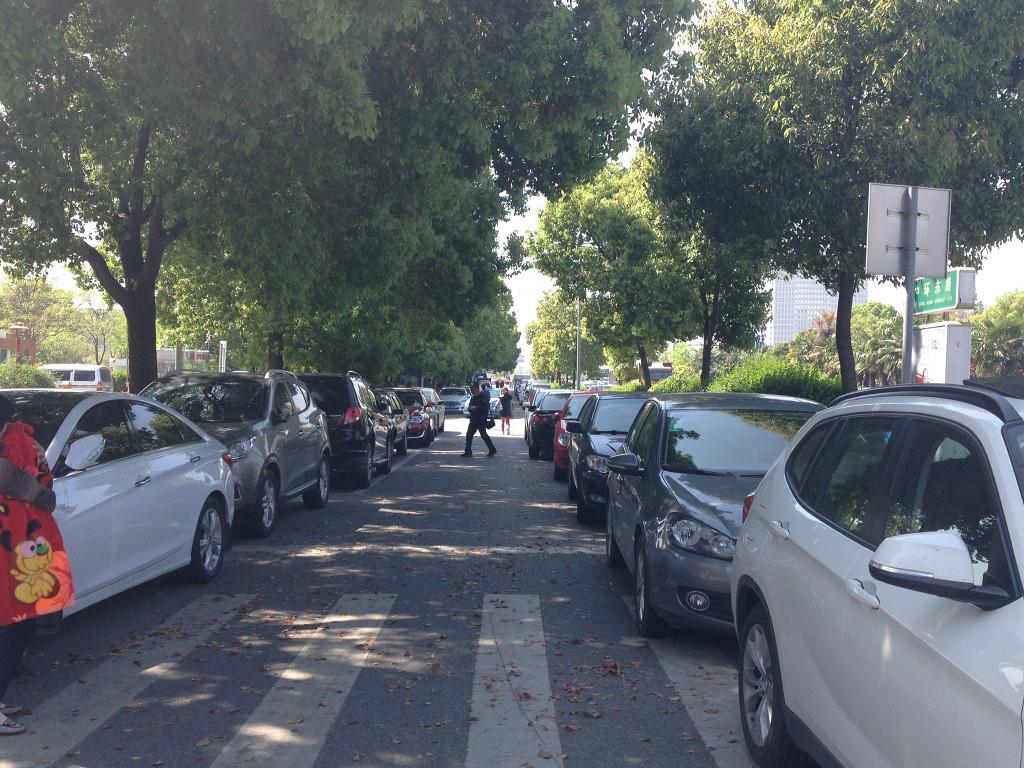 看完日本神奇的停车位,我交违章停车罚款时眼