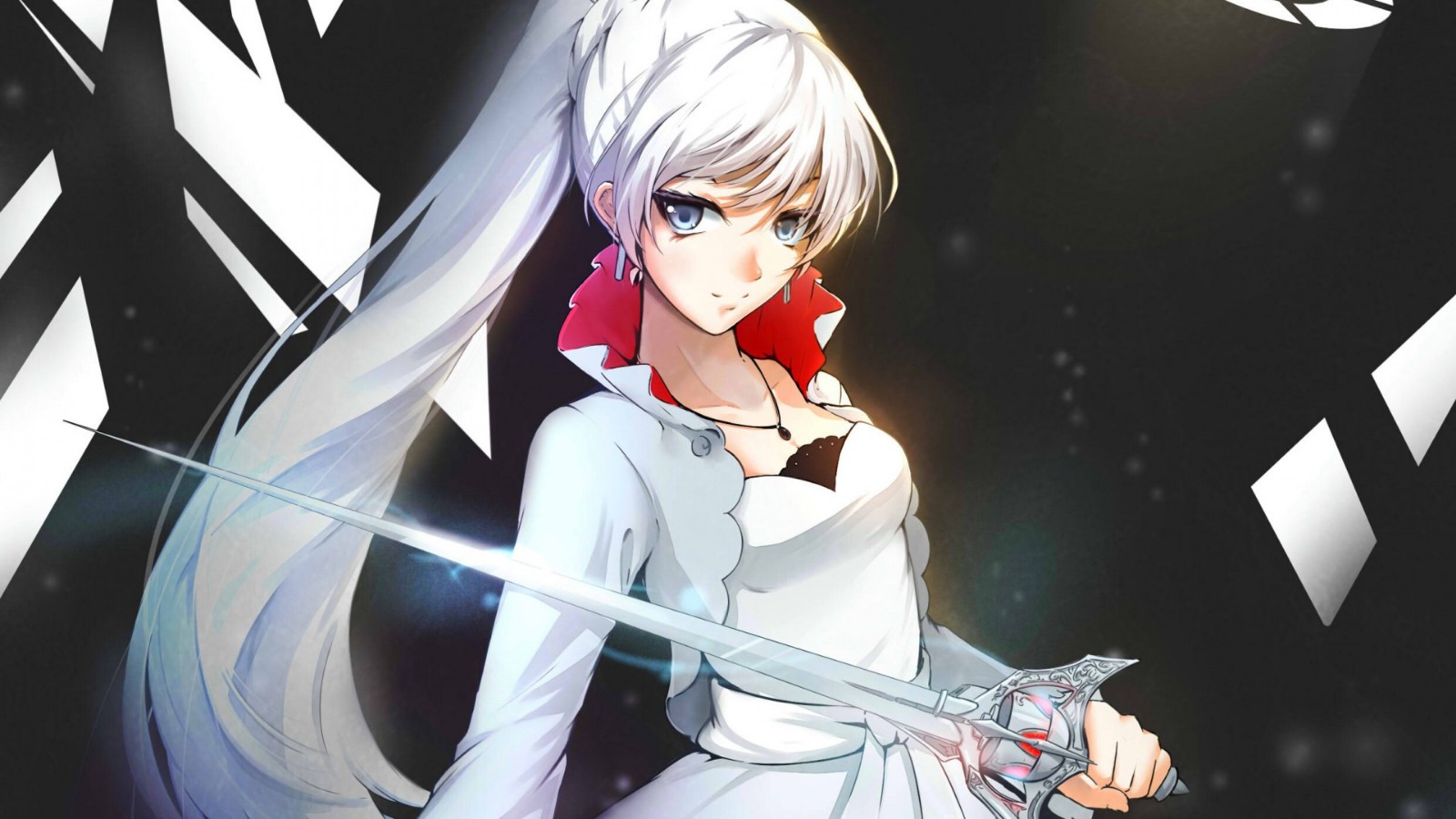 二次元美少女壁纸——夜空中那么多星星,到底哪一颗是