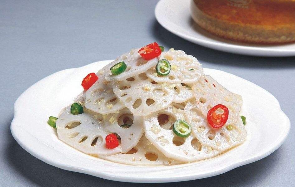 酸甜炝拌莲藕,解腻清爽又下饭的良方!