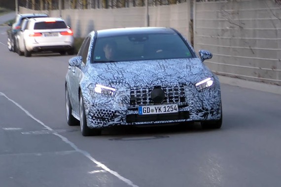 全新梅赛德斯AMG A45谍照再爆 全新设计