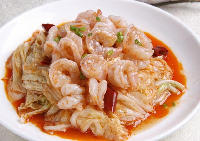 白菜虾仁