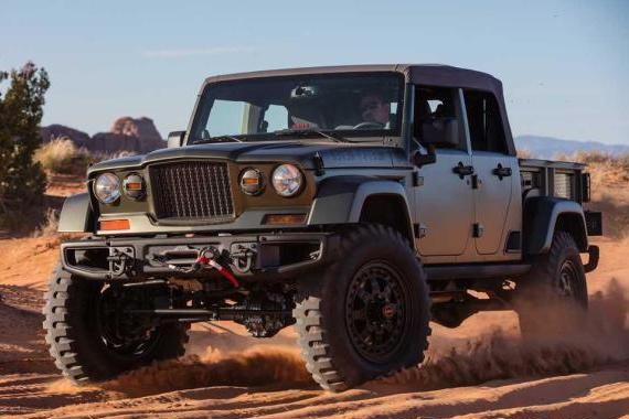 Jeep牧马人皮卡版要来了，F150猛禽怕了吗！？