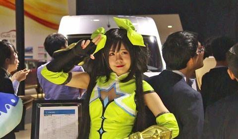 2017广州车展美女特辑 第一个就亮瞎你的眼睛