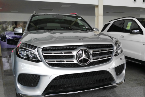 17款奔驰GLS450 奔驰旗下最大的7座SUV