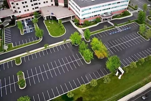 垂直停车场建筑平面图 垂直停车场建筑平面图