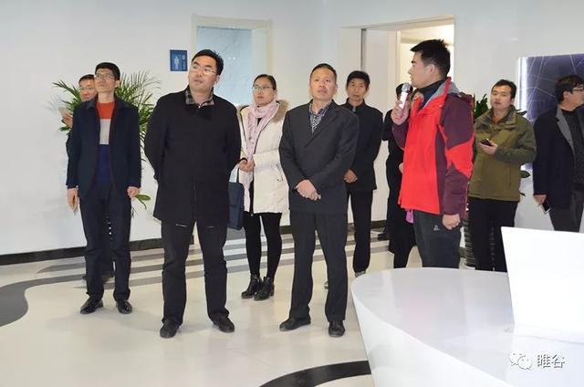山东省鱼台县领导一行莅临睢谷考察学习