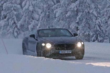 宾利全新欧陆GTC敞篷车谍照曝光 明年发布