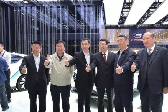巡视车展的温国辉市长，给广汽馆的这些点了赞