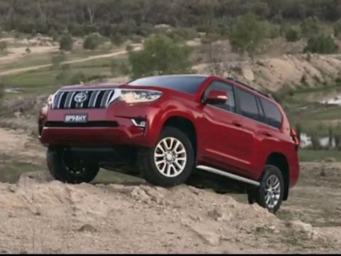 2018款丰田普拉多VX越野实战