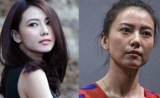 女星卸妆后变不同人,赵薇黑成碳,白百何变大妈,赵丽颖