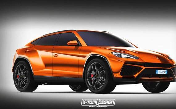 兰博基尼Urus新渲染图 下周于意大利首发