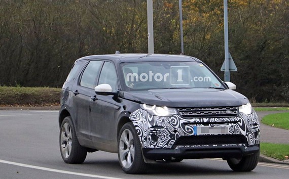 路虎发现神行混动版谍照曝光 明年亮相