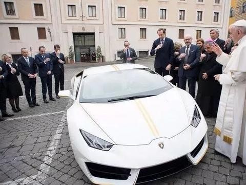 不花钱得一辆兰博基尼你会做什么？罗马教皇的做法你绝对想不到！