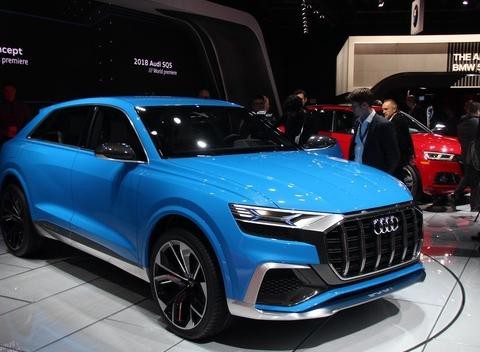 大型轿跑SUV 奥迪Q8于6月5日全球首发！
