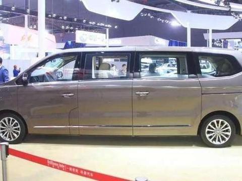 国产加长版MPV，搭载宝马发动机，车载电视机+冰箱，车长达6米