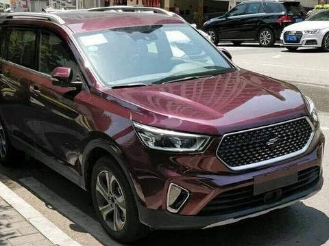 偶遇长安欧尚全新SUV COS1°，尺寸不输锐界，颜值媲美汉兰达