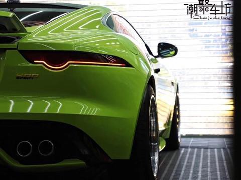 捷豹F-Type超亮嫩芽绿