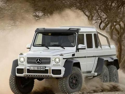 看过奔驰G63 AMG 6*6的人，