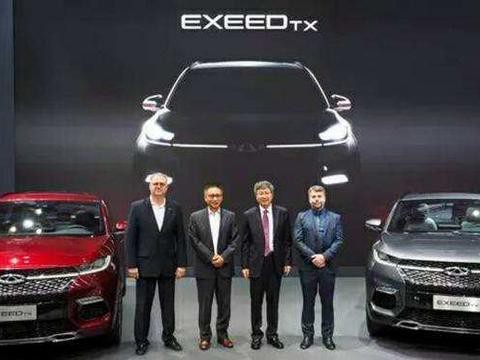 奇瑞EXEED真车终于到店, 内饰媲美路虎, 发动机质保100万公里！