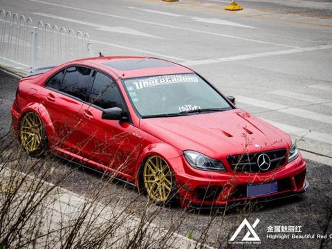 一台奔驰AMG C63这样做才够完美！