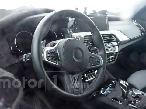 宝马X3M最新谍照曝光，内饰部分设计与全新M5一致