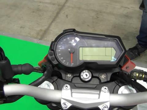 车展实拍2018款贝纳利TNT125